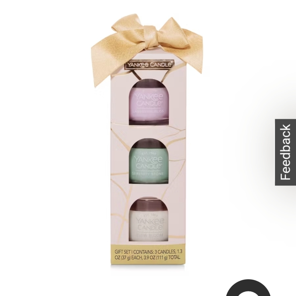 Yankee Candle Little Luxuries Set/3 Mini Candles